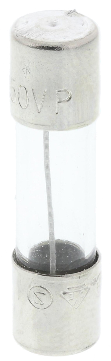 Littelfuse 63mA T Glass Cartridge Fuse, 5 x 20mm