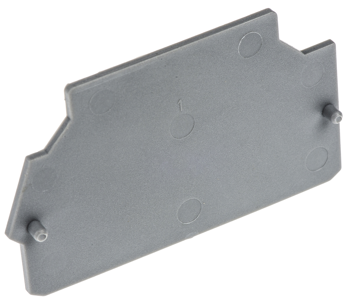 Entrelec FEM Series End Cover for Use with DIN Rail Terminal Blocks