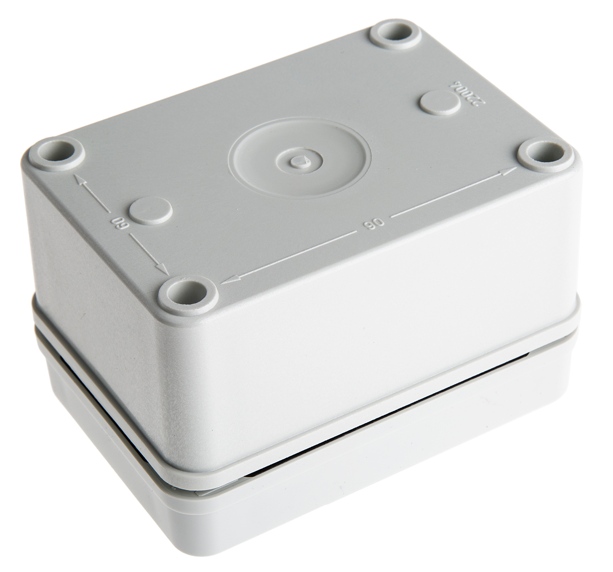 Fibox Piccolo Series Grey Polycarbonate Enclosure, IP66, IP67, Grey Lid, 110 x 80 x 65mm