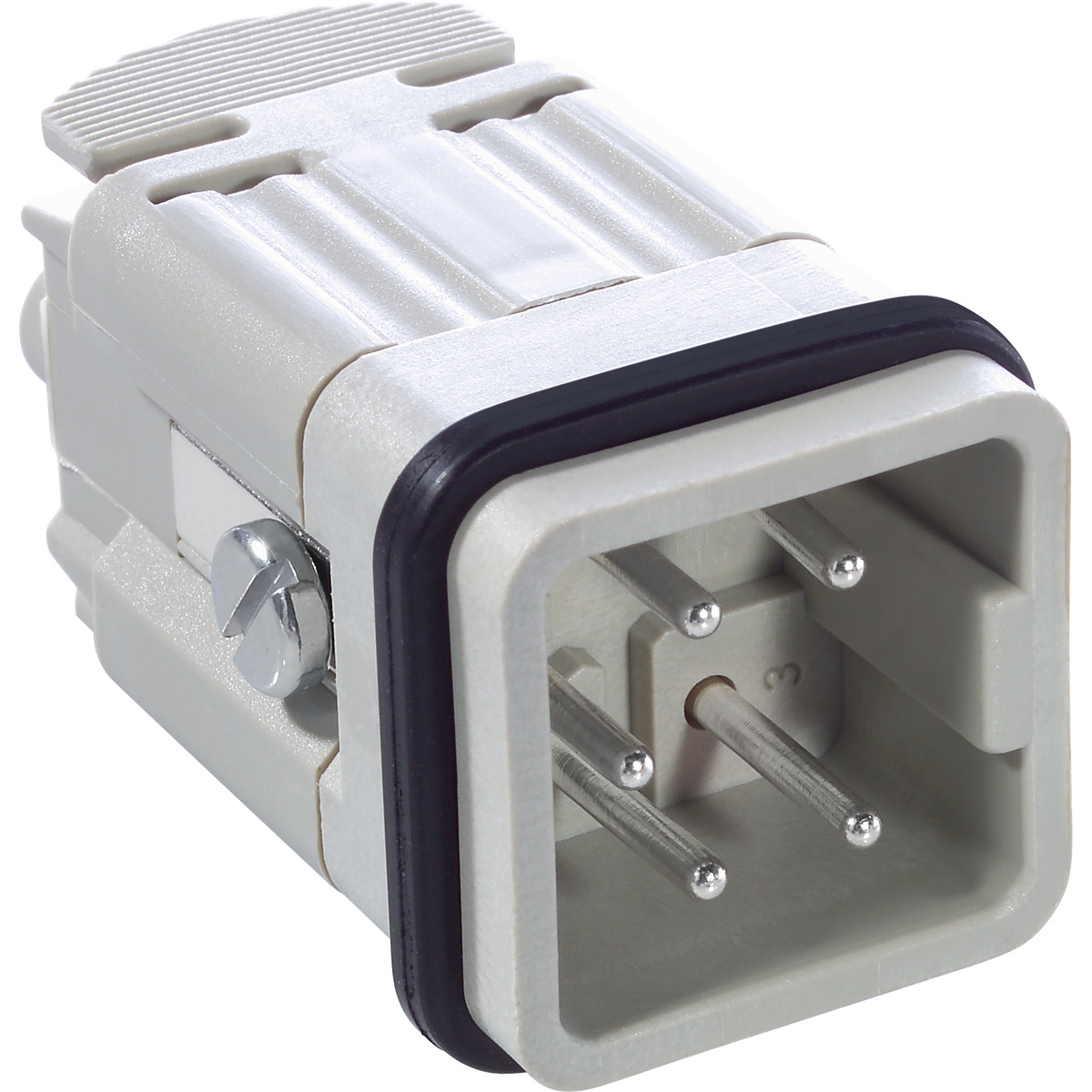 Lapp Connector, 5 Way, 23A, Male, H-A 4, 400 V