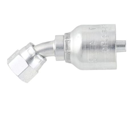 Parker Hydraulic Swivel 5/8 in Hose to UNF 7/8-14 Female, 13777-10-10