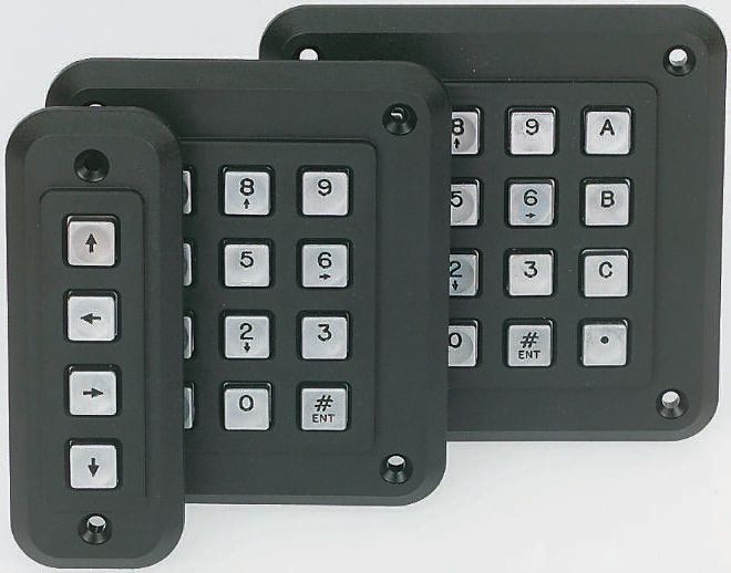 Storm IP65 12 Key Polymer Keypad