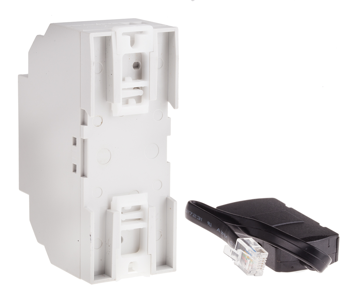 RS PRO Communication Module for Use with RS PRO Logic Modules, 12 → 24 V dc Supply, RS485 Protocol (D-), RS485