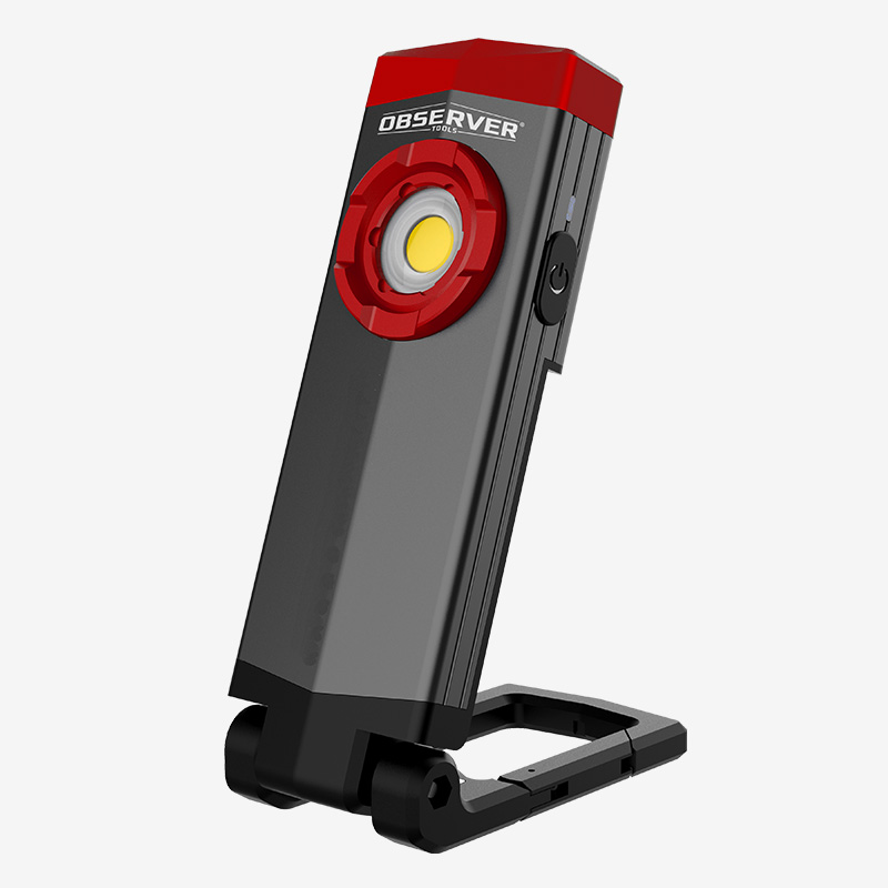 Observer Tools LED Inspection Lamp, Handheld, 100, 200, 1000 lumens, IP54