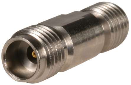 Huber+Suhner Straight 50Ω RF Adapter PC2.4 Socket to SK Socket 40GHz