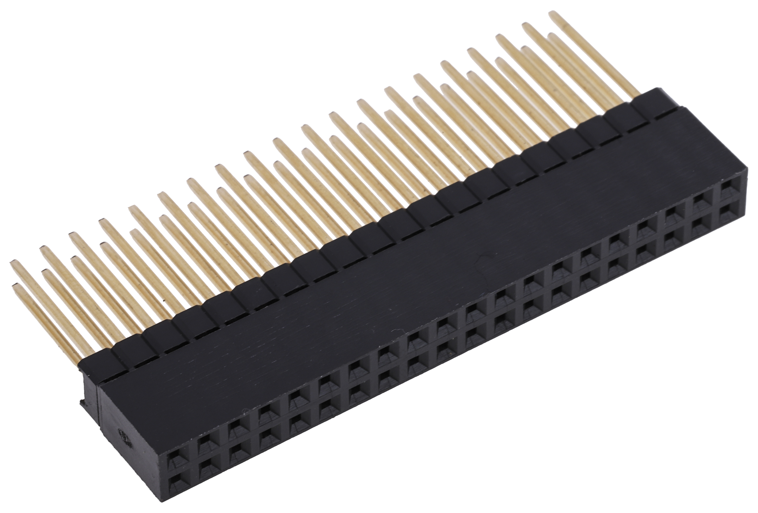 HARWIN Straight Through Hole Mount PCB Socket, 40-Contact, 2-Row, 2.54mm Pitch, Solder Termination
