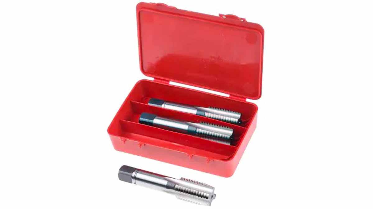 Dormer Tap Set HSS 3-Piece 2.0mm Pitch Metric Standard Hand Tap M14 Thread