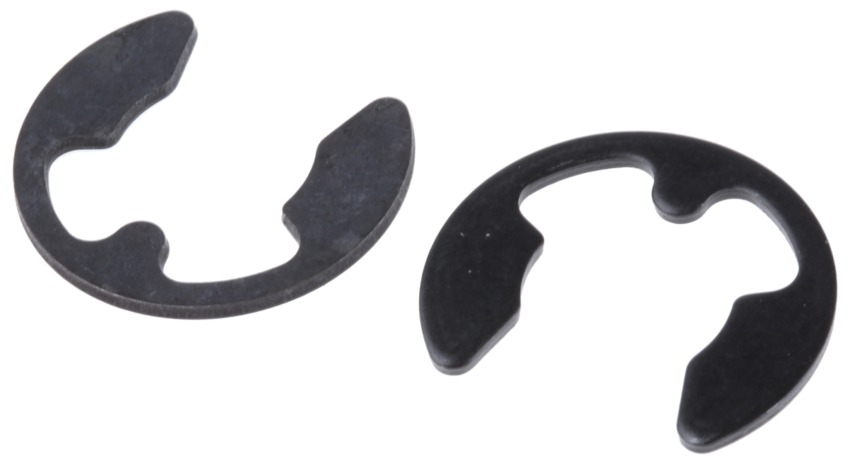 RS PRO Steel E Type Circlip, 15mm Shaft Diameter