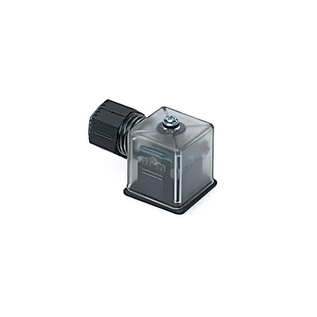 Brad from Molex 2P+E DIN 43650 A, Male DIN 43650 Solenoid Connector with Indicator Light, 24 V Voltage