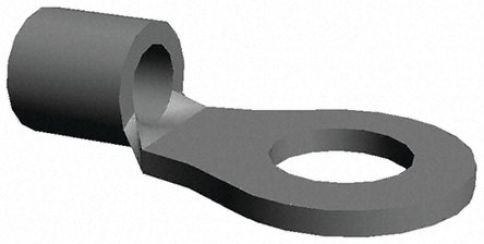 TE Connectivity, SOLISTRAND Uninsulated Ring Terminal, M4 Stud Size, 1mm² to 2.6mm² Wire Size