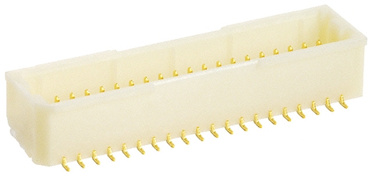 JST SHD Series Straight Surface PCB Header, 40 Contact(s), 1 mm Pitch, 2 Row, Shrouded