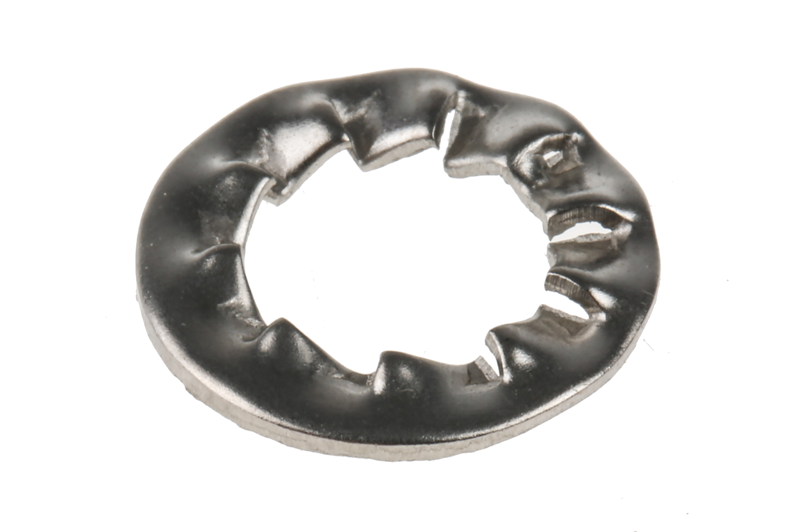 RS PRO A4 316 Stainless Steel Internal Tooth Shakeproof Washer, M8, DIN 6798J