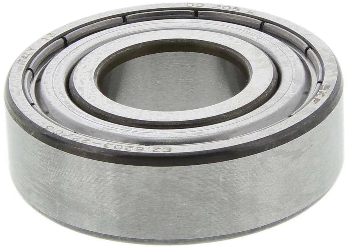 SKF E2.6203-2Z/C3 1 Row Ball Bearing - 17 mm ID, 40 mm OD