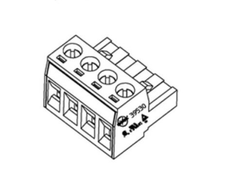 Molex 39530 Series Horizontal Cable Housing Plug, 2 Contact(s), 5.08 mm Pitch, 1 Row