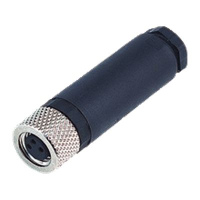 Pepperl + Fuchs Female 3 way M8 Straight to Connector