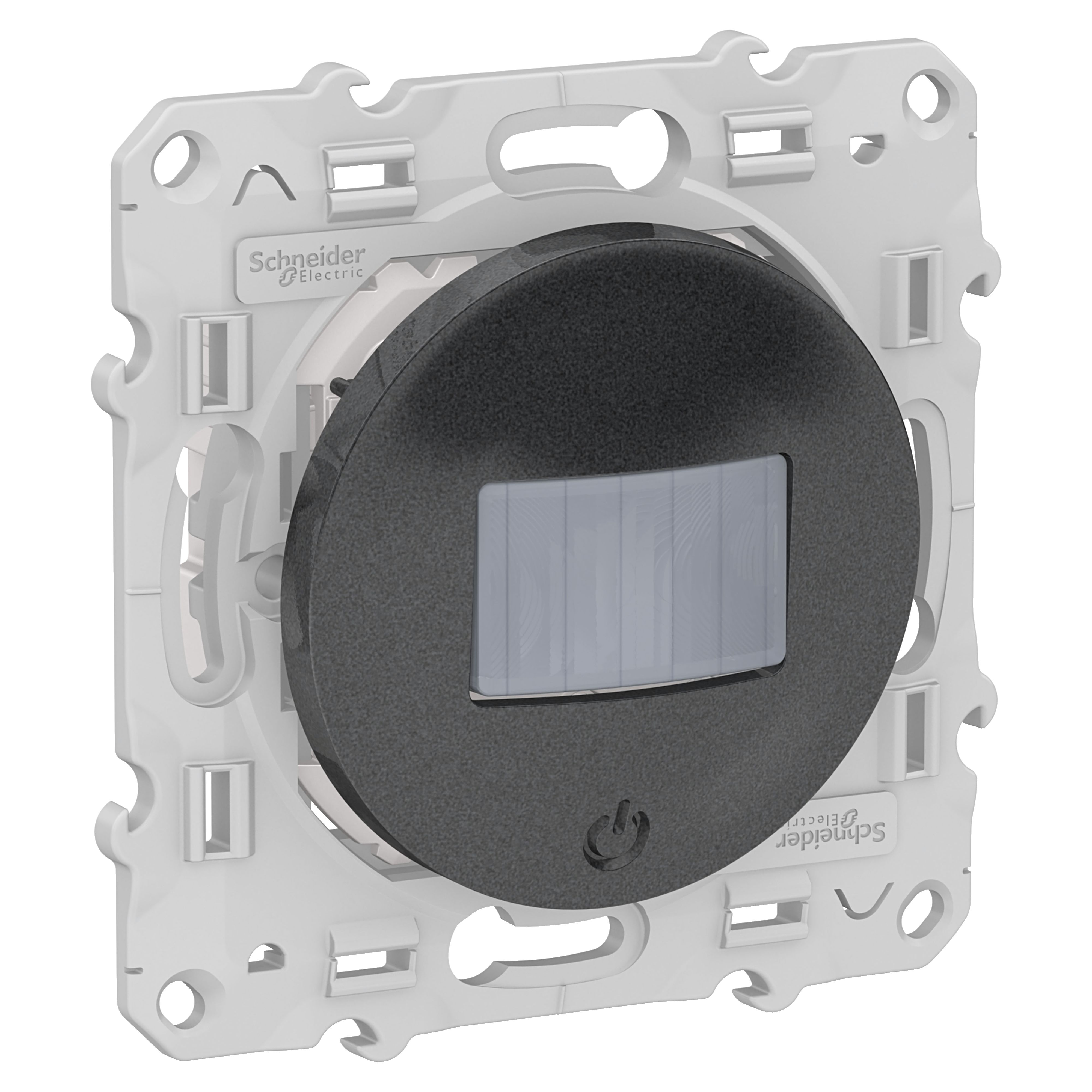 Schneider Electric Anthracite, 1 Gang, Odace