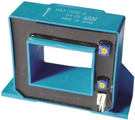 LEM HAT Series Current Transformer, 500A Input, 1500:1, 40.5 x 30.5mm Bore, 15 V