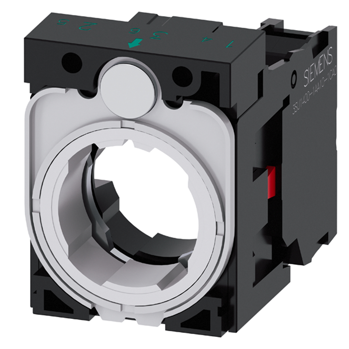 Siemens SIRIUS ACT 3SU15 Series Contact Block, 5 → 500V ac/dc, 1NC