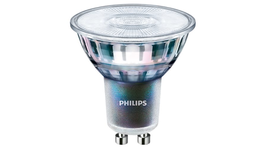 Philips MAS GU10 LED Bulbs 5.5 W(50W), 2700K, Warm White, PAR 16 shape