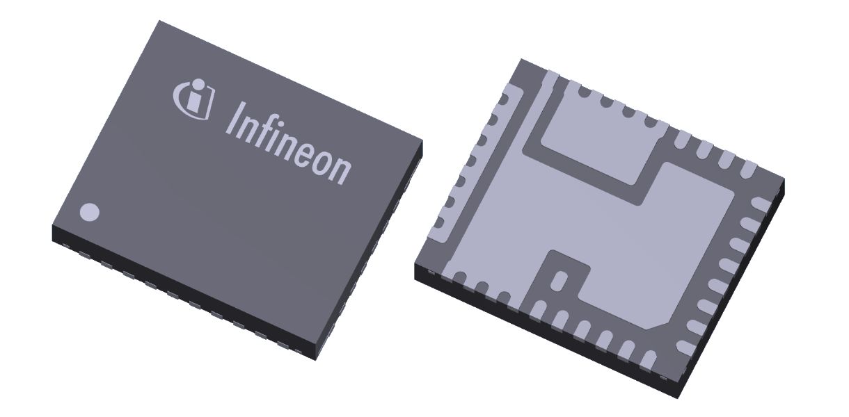 Infineon TDA387250000AUMA1, 1-Channel Buck Boost, Regulator, 40 A, 0.25/5.12 V 2 MHz, QFN (5 x 6 mm) 36-Pin