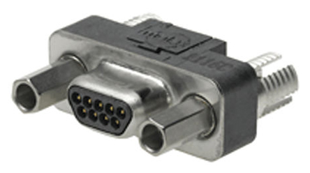 Molex CMD 9 Way Through Hole D-sub Connector Plug, 1.27mm Pitch