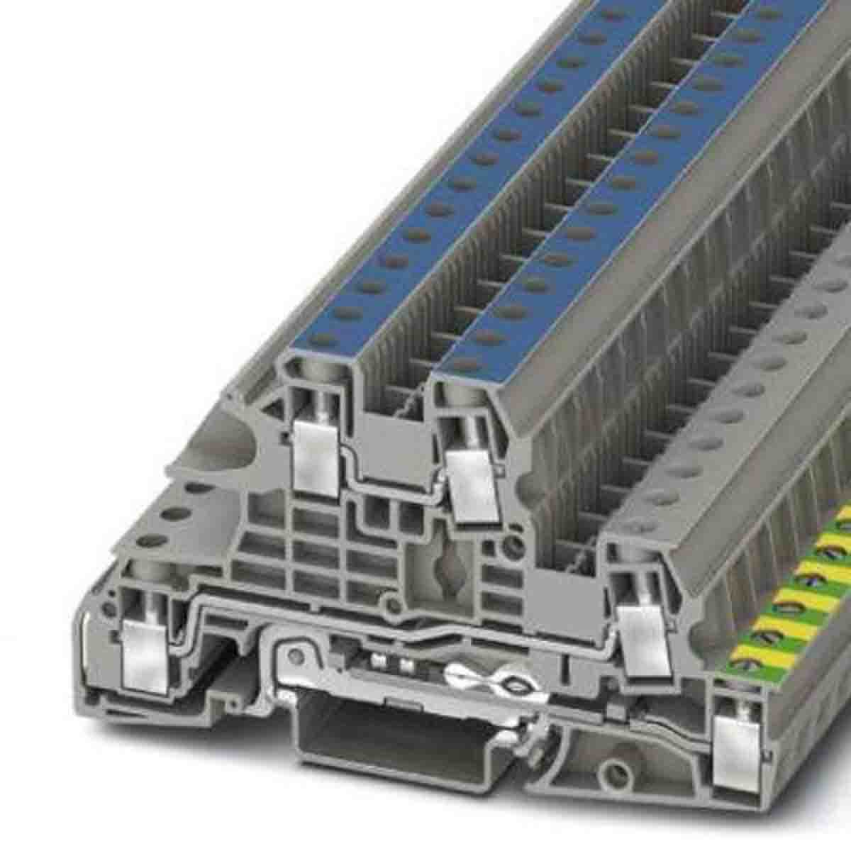 Phoenix Contact 3076041 Grey, 0.2 → 10mm², Screw Termination