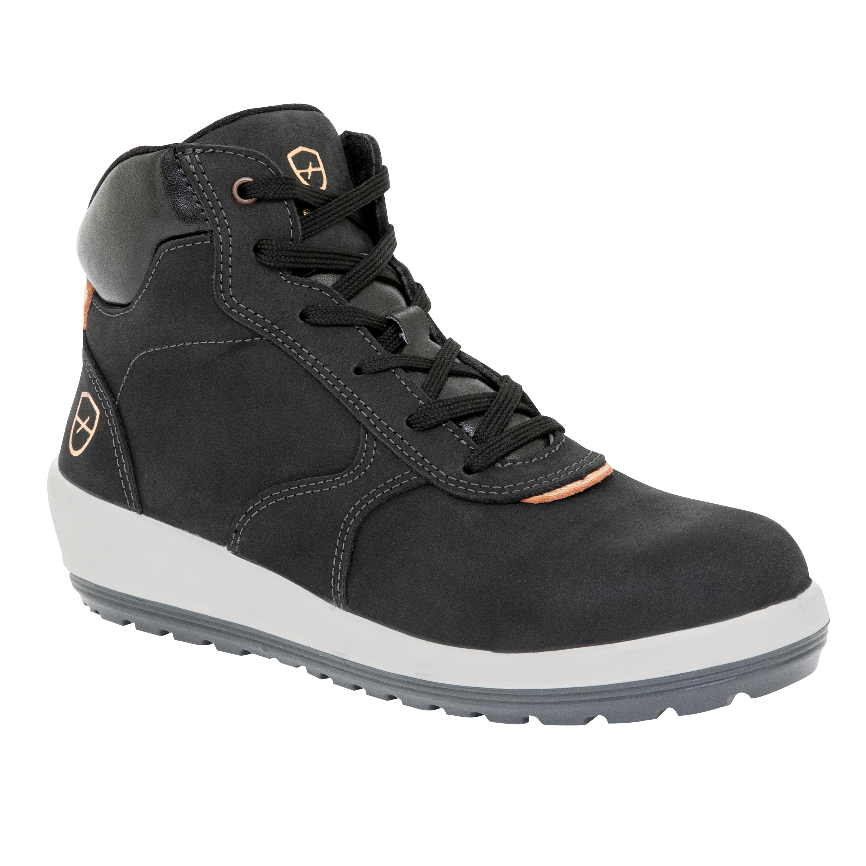Parade Briana Women's Grey, White Stainless Steel Toe Capped Safety Shoes, UK 7, EU 41