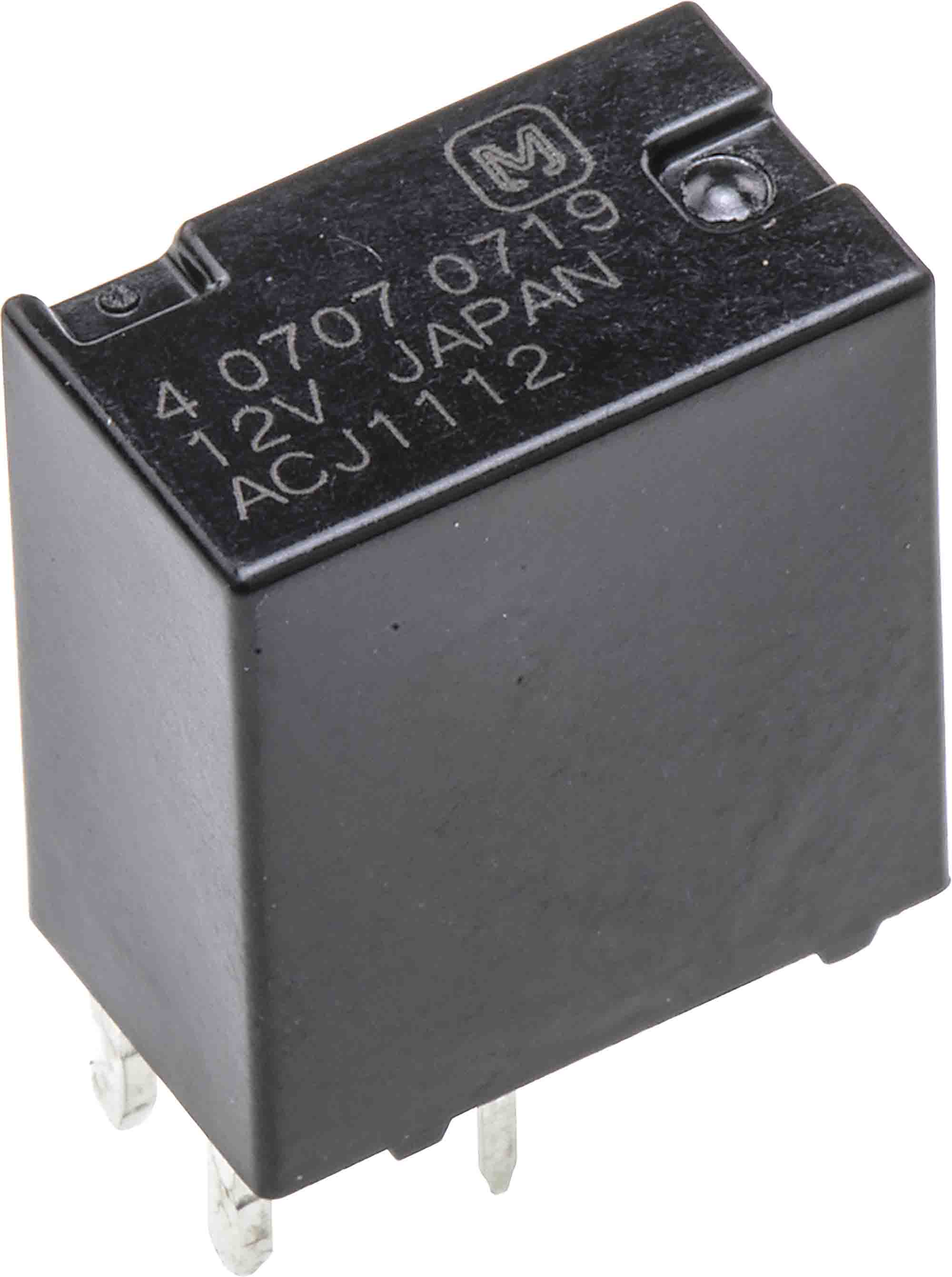 Panasonic PCB Mount Automotive Relay, 12V dc Coil Voltage, 25A Switching Current, SPDT