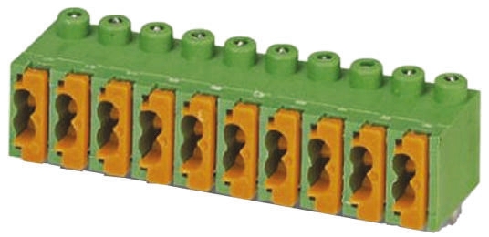 Phoenix Contact FK-MPT 0.5/ 3-3.5 Series PCB Terminal Block, 3-Way, 4A, 28 → 20 AWG Wire, Through Hole