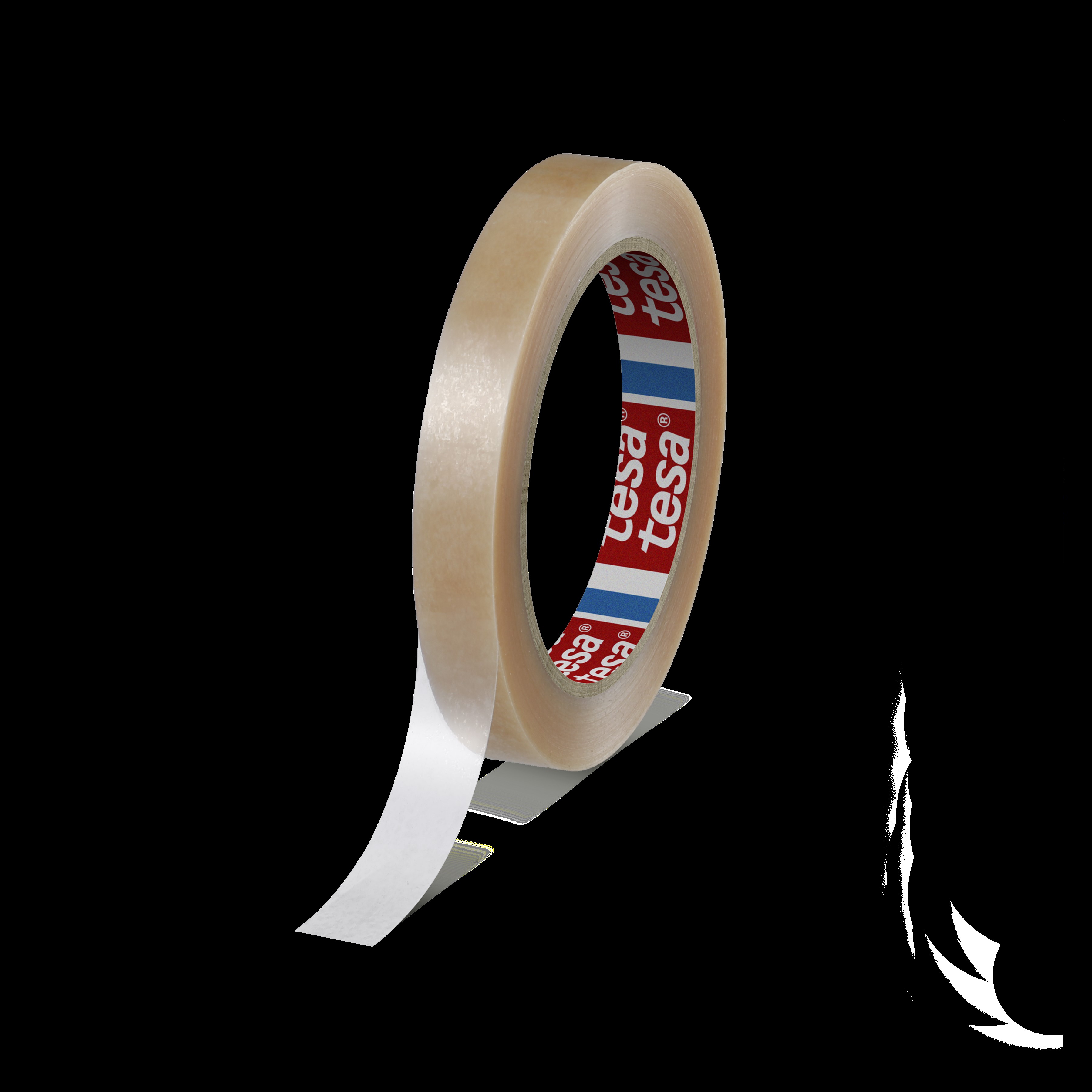 Tesa 4104 Transparent Packing Tape, 66m x 15mm