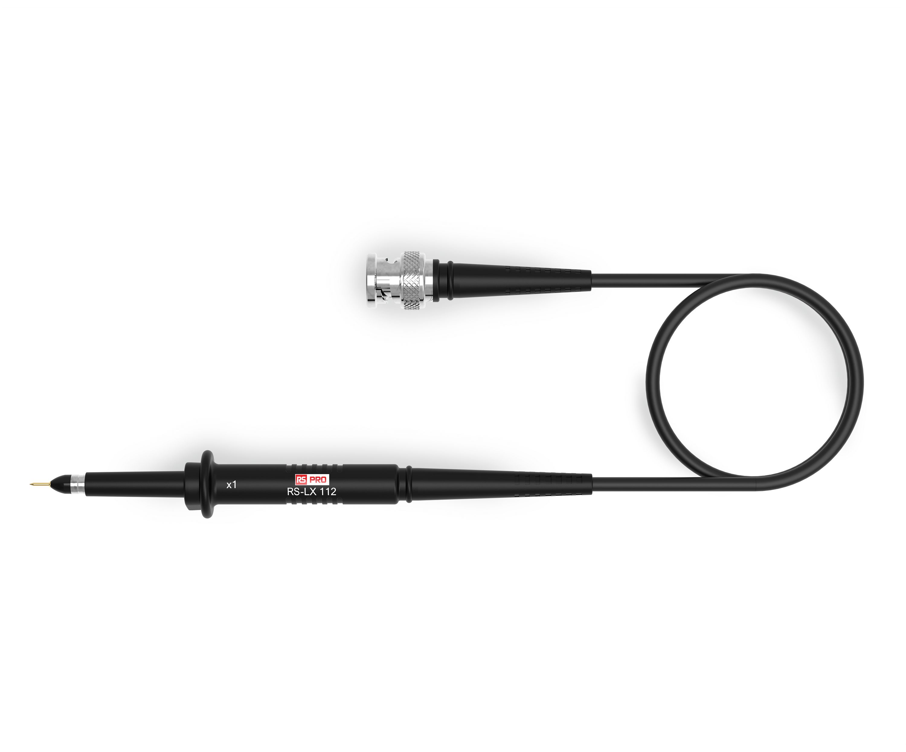 RS PRO RS-LX 112 Oscilloscope Probe, Voltage Type, 25MHz, 1:1, BNC Connector