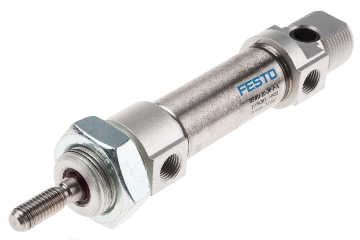 Festo 500 mm Pneumatic Cylinder - 1908283 Double Acting Acting