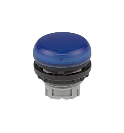 Eaton Blue Pilot Light Head, 22.5mm Cutout M22 Series