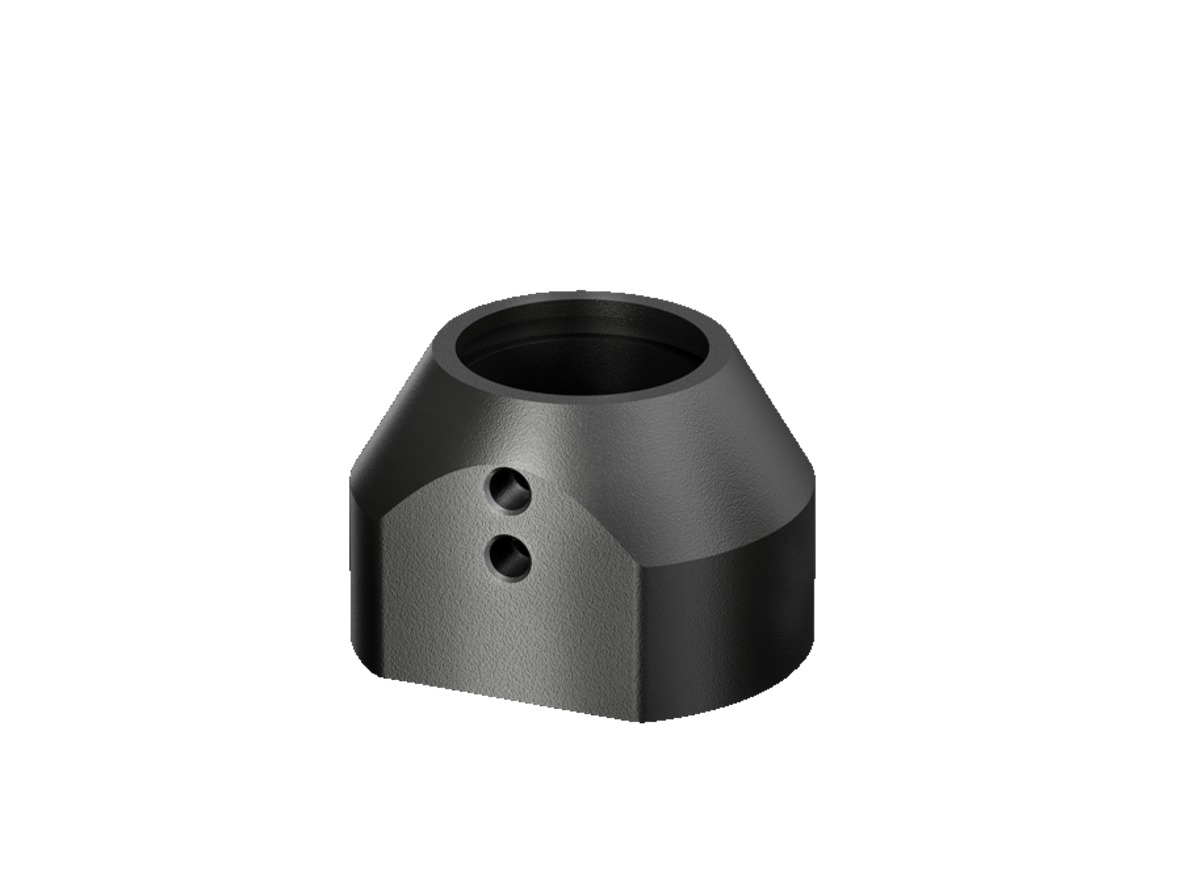 Rittal CP Series Stainless Steel Coupling Kit for Use with Support Arm Connection, 90 x 71mm