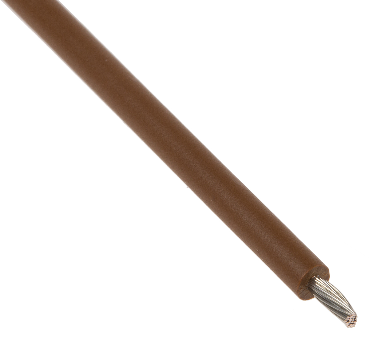 Lapp Brown 1 mm² Hook Up Wire, 17 AWG, 100m, PVC Insulation, 4160303