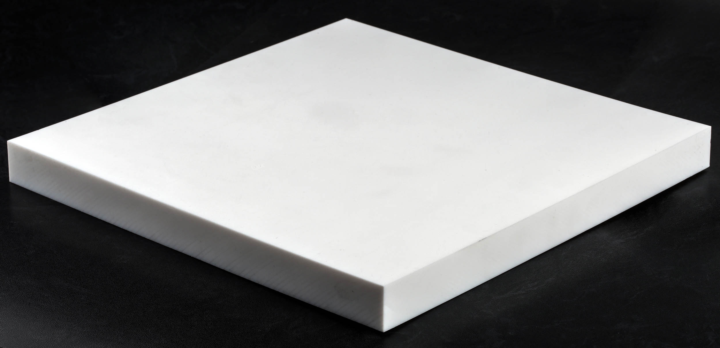 RS PRO Natural Plastic Sheet, 500mm x 500mm x 30mm