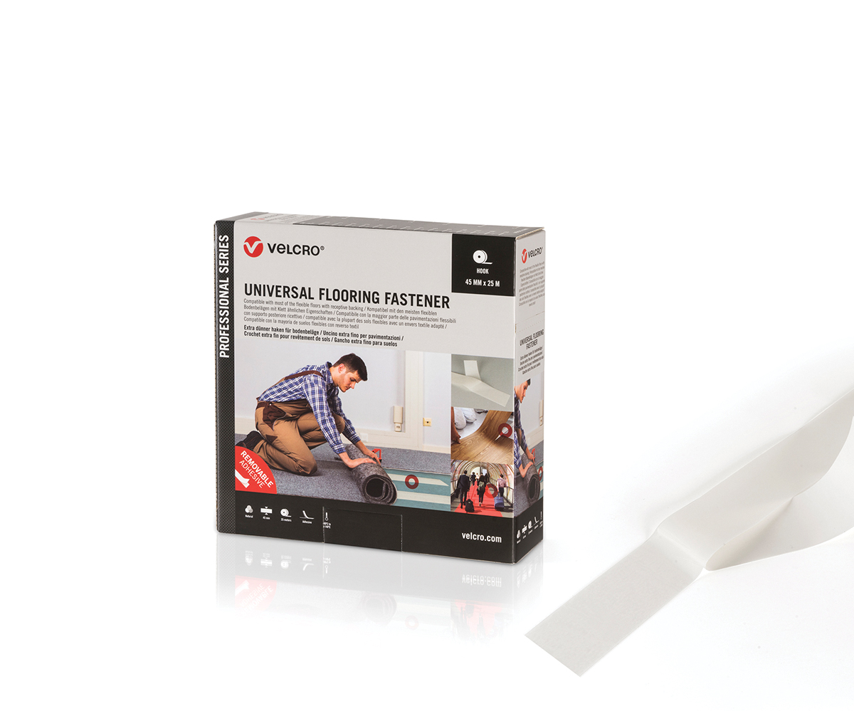 VELCRO® Natural Hook & Loop Tape, 45mm x 25m