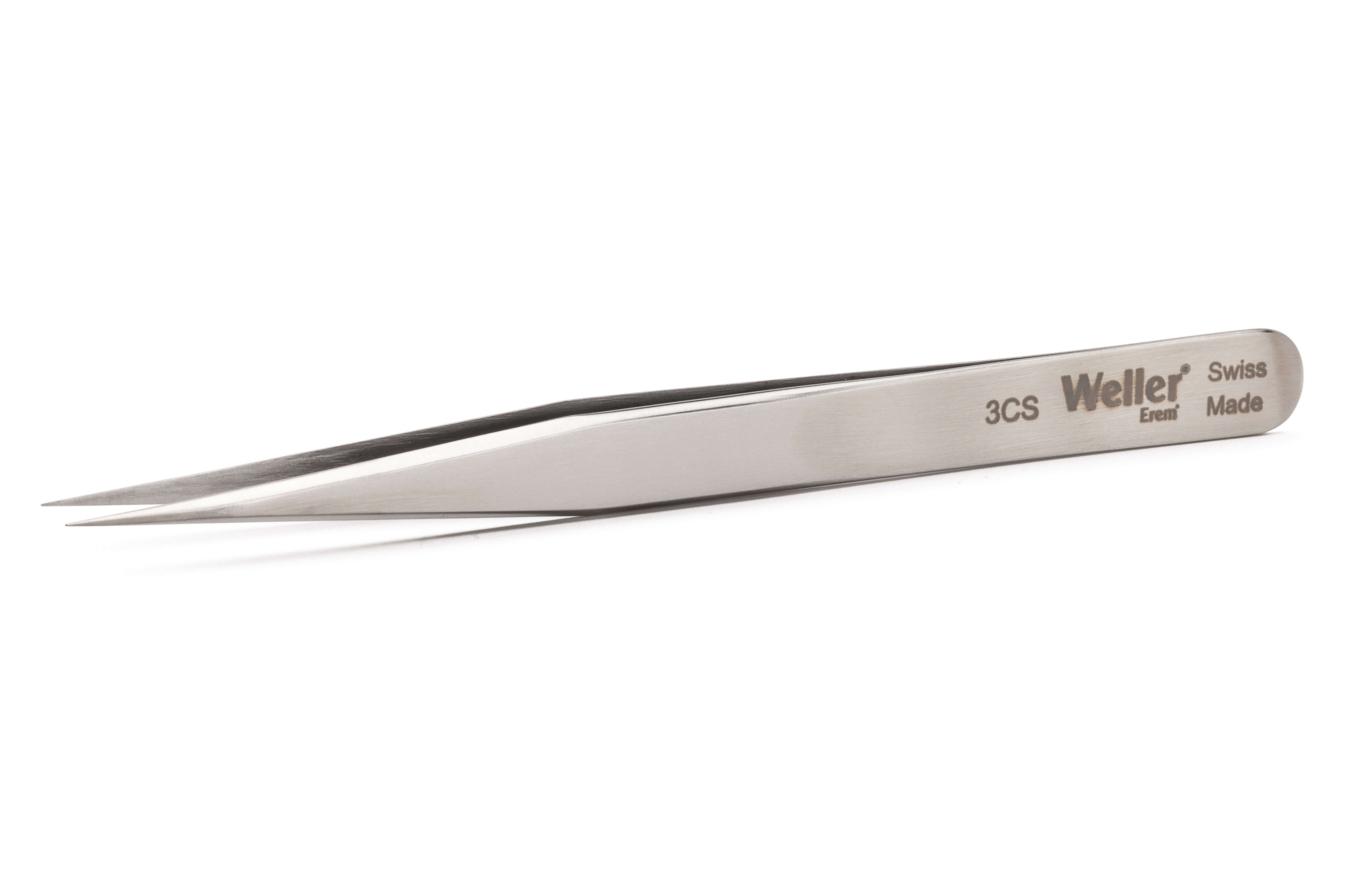 Weller Erem 110 mm, Stainless Steel, Pointed, Tweezers