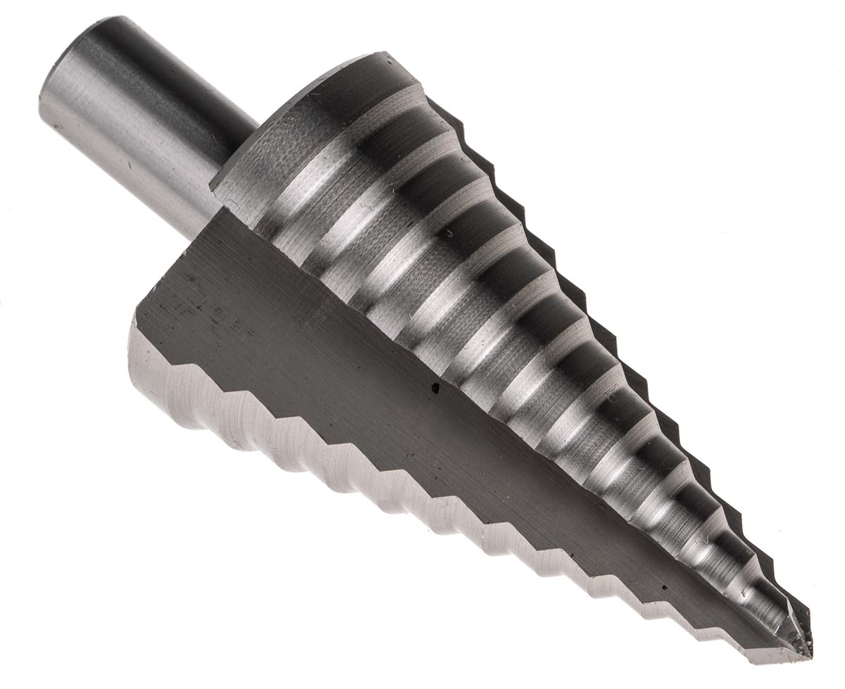RS PRO HSS Step Drill Bit 7mm x 37mm