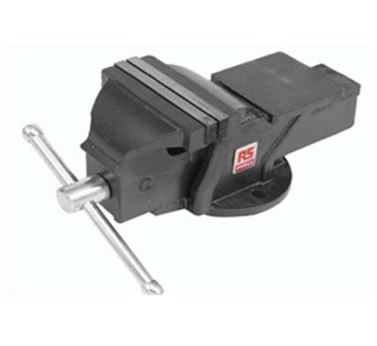 RS PRO Bench Vice x 48mm 104mm x 100mm, 5.28 KGS