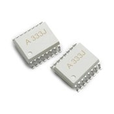 Broadcom, ACPL-333J-500E DC Input IGBT, MOSFET Output Dual Optocoupler, Surface Mount, 16-Pin SO16