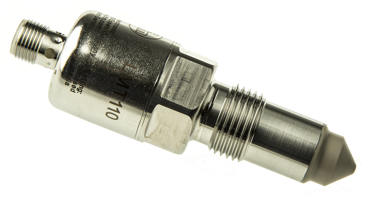 ifm electronic Electronic Level Probe, PNP NO/NC Output, Flush Mount, FPM, PA12, PEEK, Stainless Steel Body