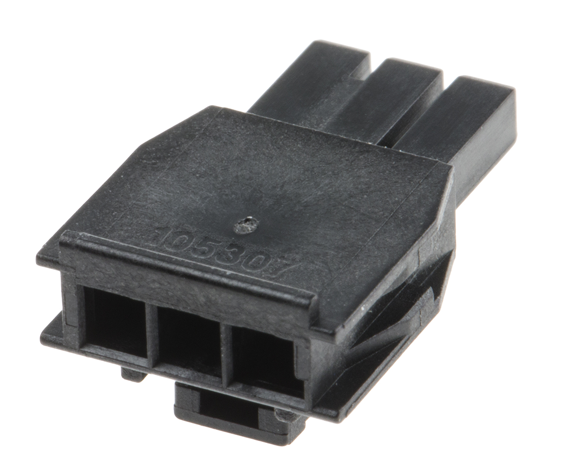 Molex, Nano-Fit Female Connector Housing, 2.5mm Pitch, 3 Way, 1 Row