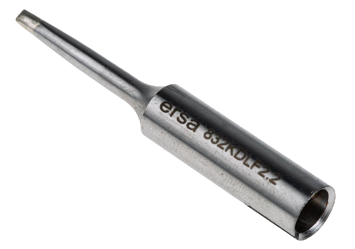 Ersa 1 x 2.2 mm Chisel Soldering Iron Tip for use with Power Tool