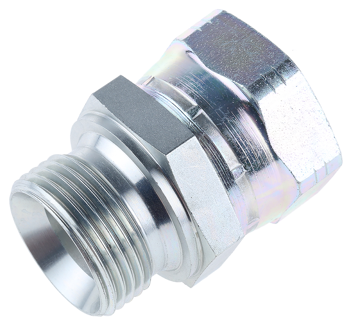 Parker Hydraulic Straight Threaded Adaptor G 1 to G 1 Male, 16-16F6MK4S