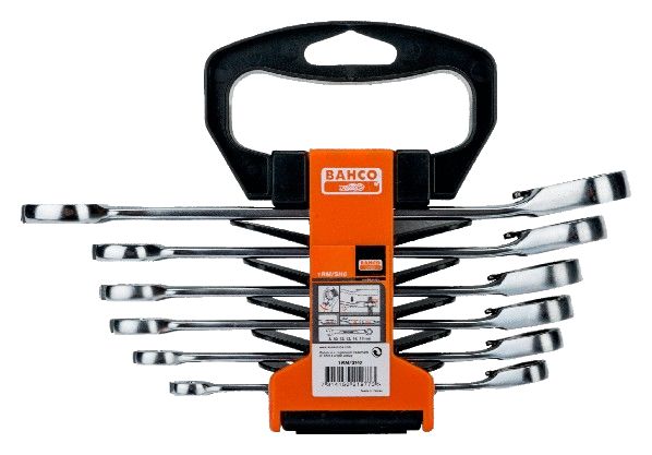 Bahco 1RM Series 6-Piece Spanner Set, 8 → 17 mm