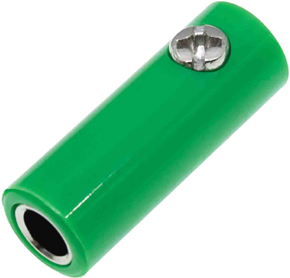 RS PRO Green Female Banana Socket, 4 mm Connector, Screw Termination, 32A, 30V, Nickel Plating