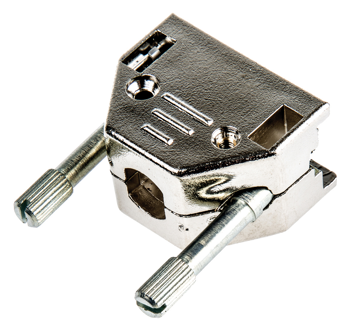MH Connectors MHED Series ABS D Sub Backshell, 9 Way, Strain Relief