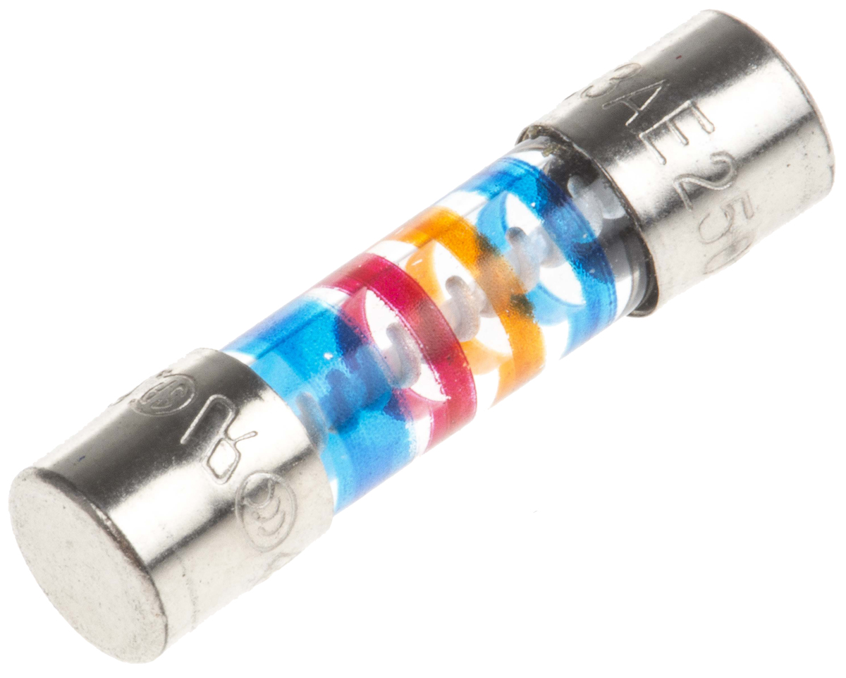 Littelfuse 6.3A T Glass Cartridge Fuse, 5 x 20mm