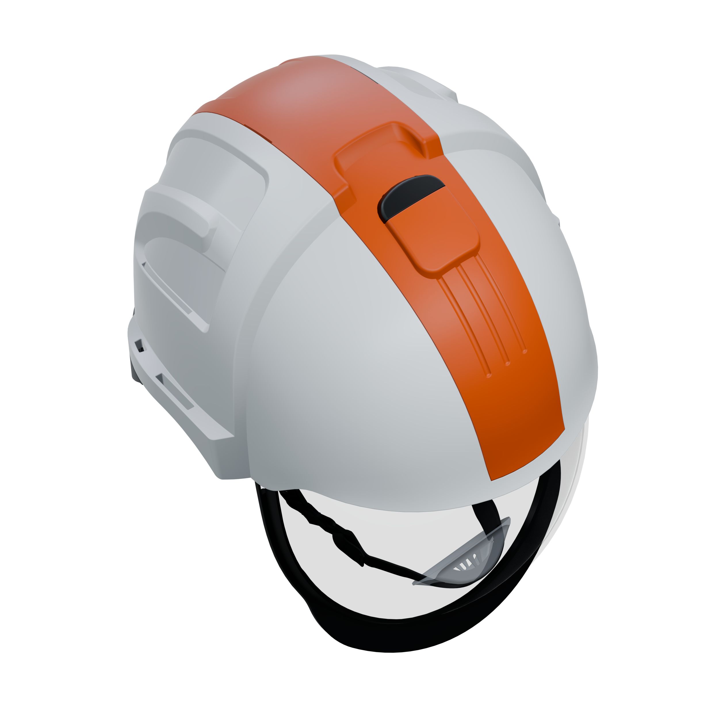 Penta Visarc White Hard Hats with Chin Strap, Adjustable